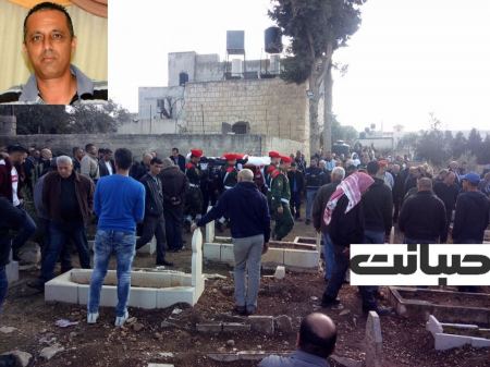 في جنازة مهيبة وبمراسم عسكريه: بلدة الزبابدة تودع ابنها وائل شرقاوي